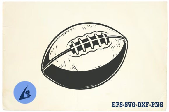 American Football SVG Clipart 09: Graphics for Crafts