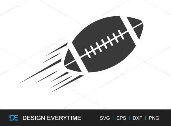American Football Vector SVG Graphics for Crafts
