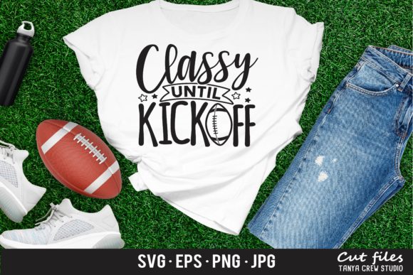 Classy Until Kickoff: Graphics & Crafts Branding