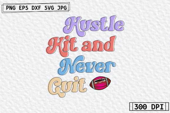 Football Groovy Graphics for Crafts and Blog Design