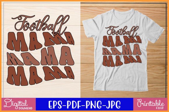 Football Mama Retro Graphics for Crafts Review