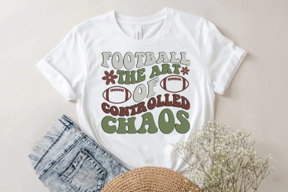 Football the Art of Controlled Chaos SVG Graphics & Crafts