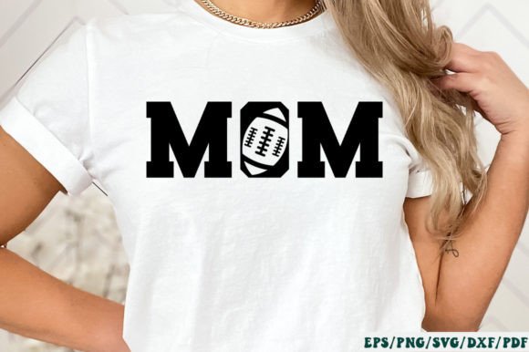 Mom Football SVG: Graphics & Crafts for Local Brands